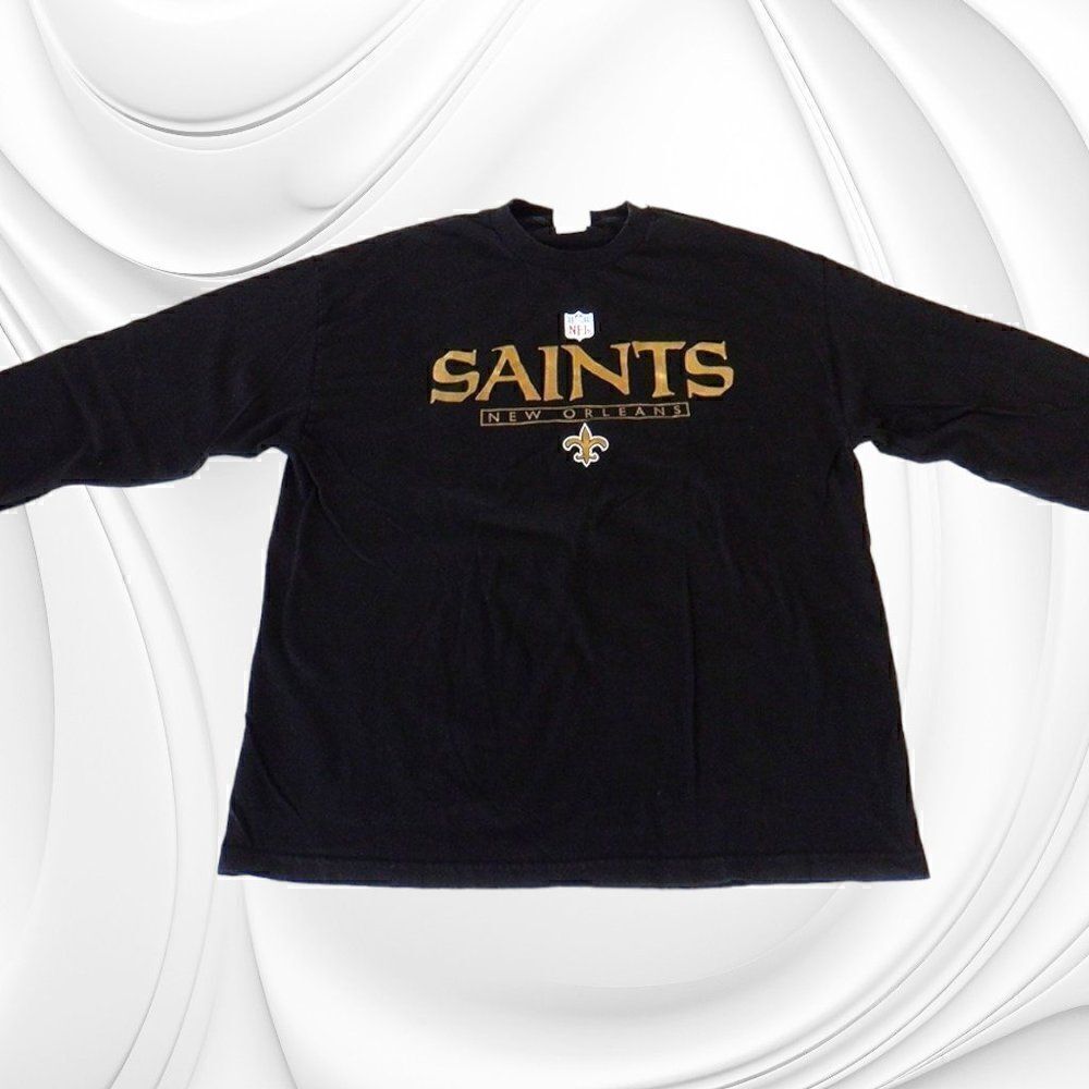 Lee Sports New Orleans Saints Sports Illustrated black long sleeve T-shirt